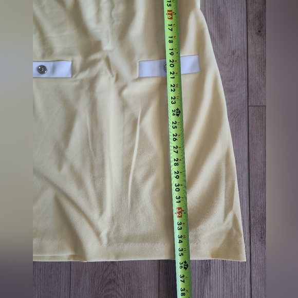 Tommy Hilfigger Yellow Dress Women's Size 10 - Picture 3 of 8